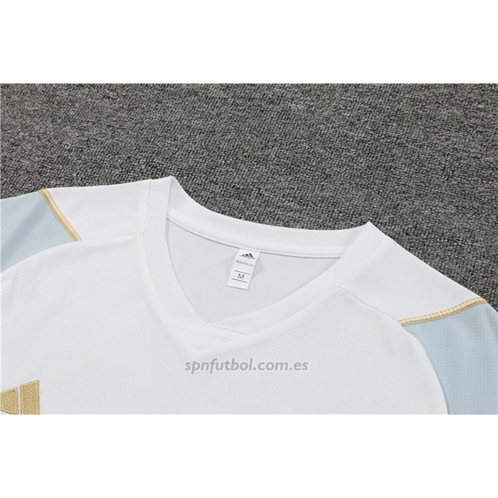 Chandal del Argelia Manga Corta 2023-2024 Blanco - Pantalon Corto